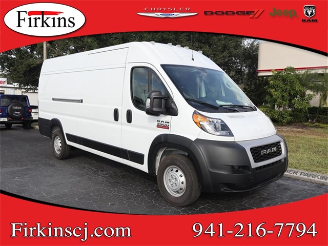 New 2020 Ram Promaster 3500 High Roof With Navigation